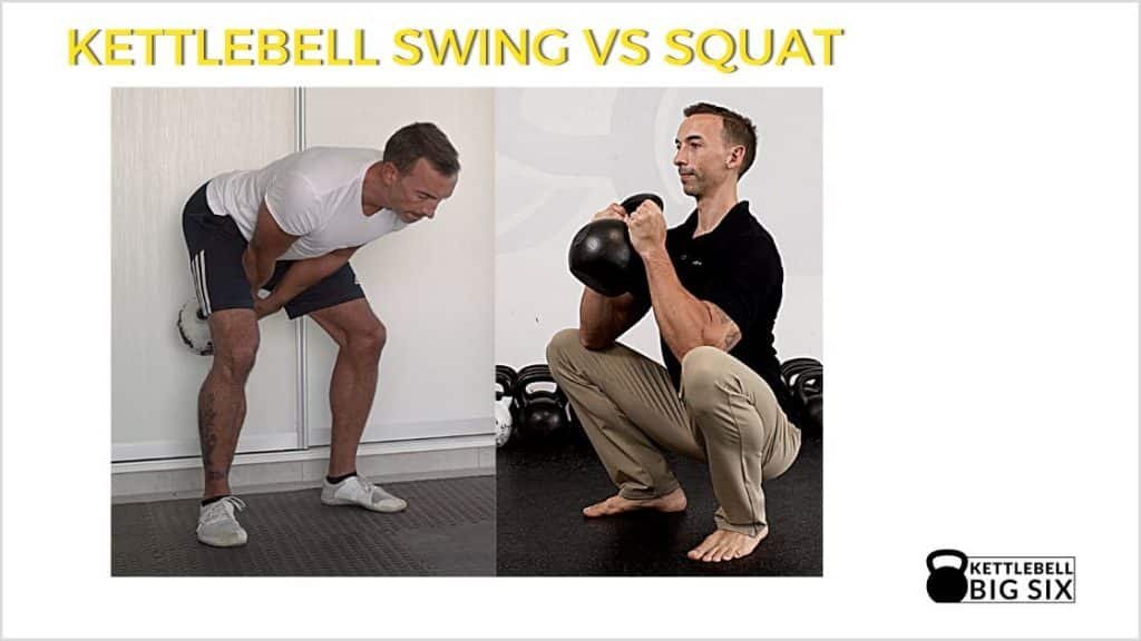 Kettlebell Swing vs Kettlebell Squat