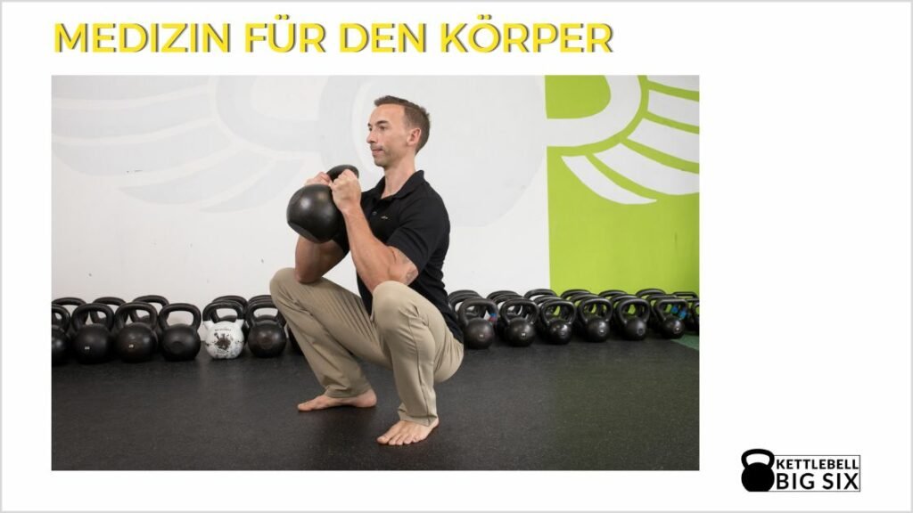 Kniebeuge mit Kettlebell - Goblet Squat