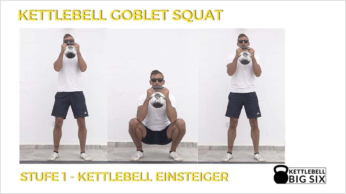 Unterkörper Druck: Goblet Squat
