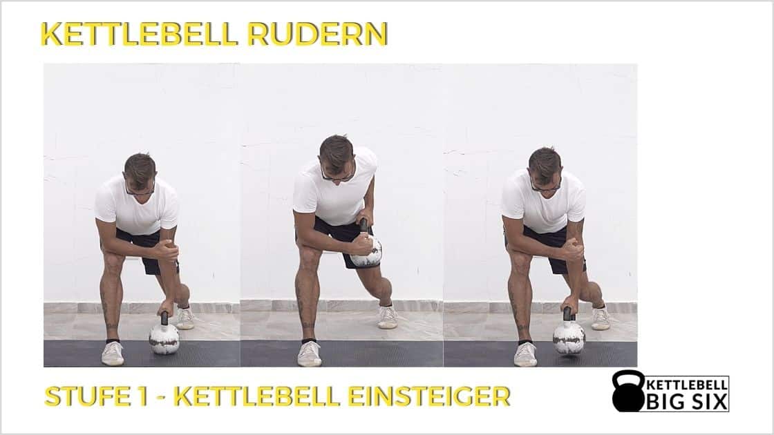 Oberkörper Zug: Kettlebell Row