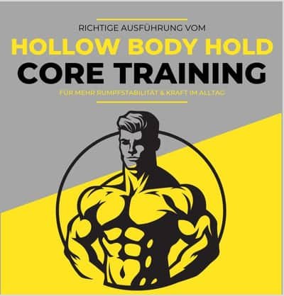 Core Training mit dem Hollow Body Hold