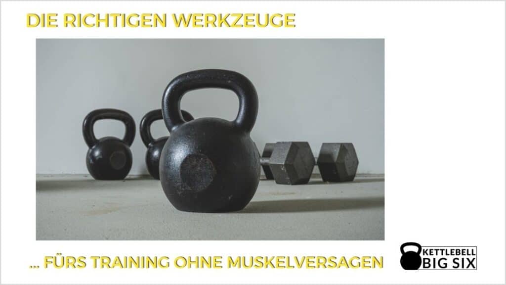 Training mit freien Gewichten - Kettlebells, Langhantel und Kurzhanteln