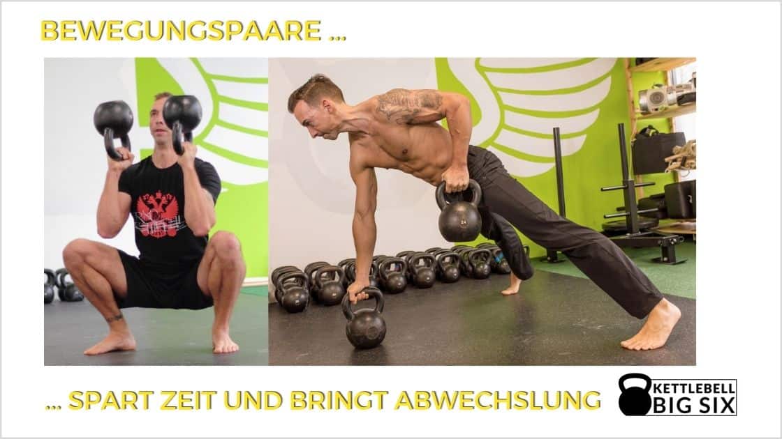 Bewegungspaare trainieren - Spart Zeit und bringt Abwechslung