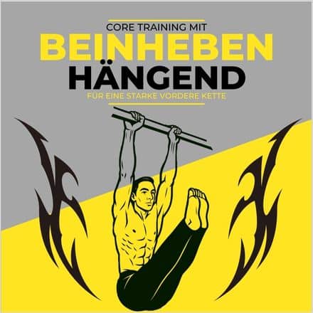 Core Training mit hängendem Beinheben