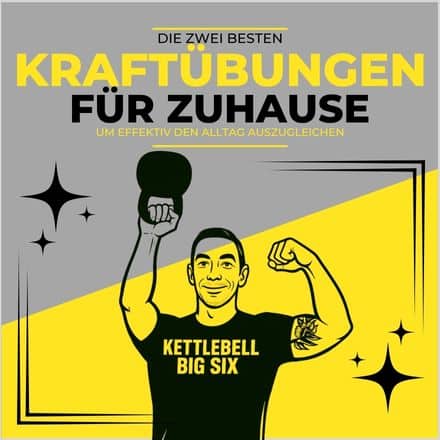 Die 2 besten Kraftübungen für Zuhause mit einer Kettlebell