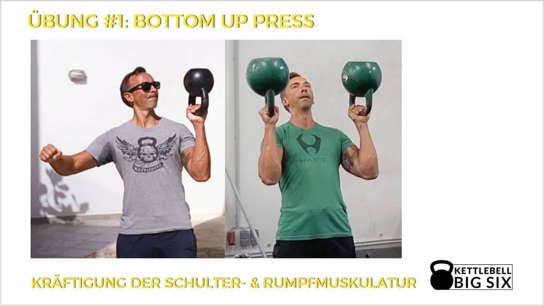 Übung #1: Bottom Up Press - Kraftübungen für Zuhause