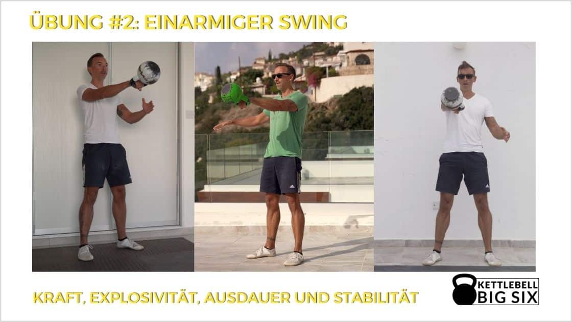 Übung #2: Einarmiger Swing - Kraftübungen für Zuhause